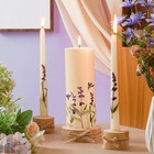Unity Candles With Holder For Wedding Ceremony Wedding Decortions Accessories   