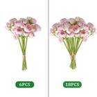 18pcs Ranunculus Artificial Flowers Fake Wedding Flowers Diy Bouquets Home Decor