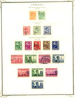 Lithuania   Lot  1933 To  1940  Mint  Nh And  Hr Used  Fvf