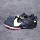 Nike Air Zoom Lj Long Jump Elite Spikes Mens 5 5 Womens 7 Black Volt Pink