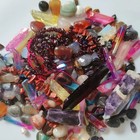 Healing Crystal Set Mystery Stone Bag Lucky Gemstone Witchy Crystals Scoops T   
