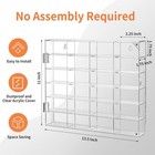 Acrylic Display Case For Hot Wheels  Toy Car Storage For 1 64 Scale Diecast C   