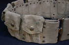 Wwi Us Army Cavalry M1910 Mounted  mills  Cartridge Belt W  Rimless Eagle Snaps