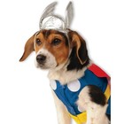Thor Dog Pet Animal Costume Superhero Cosplay Shirt W  Headpiece Rubie s 580068