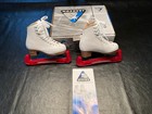 Jackson Ultima Excel Figure Ice Skates White  Kids Youth Size 11  js1291 