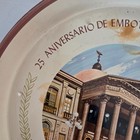 Rare 1967 Coca Cola Commemorative Tin Tray 25th  Anniv  San Luis Mexico Bottler