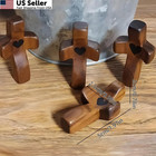 Wooden Comfort Pocket Prayer Cross Christian Religious Gift Encouragement Usa