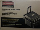 Rubbermaid Commercial Products Executive Quick Carts  Small   Mobile