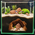 Twilight Cavern     Natural 3d Printed Aquarium Cave For Fish  Shrimp  Reptiles