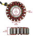 Stator   Regulator Rectifier For Polaris Rzr 800   Rzr 4   Rzr S 2011-2012