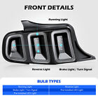 For 2010-2014 Ford Mustang Full Led W  Sequential Tail Lights Black Brake Lamps