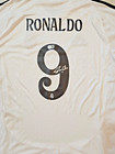 Ronaldo Nazario Signed Real Madrid Jersey Brazil Beckett Witness