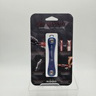 Keysmart Rugged Extended Compact Key Holder With Bottle Opener   Belt Clip Blue