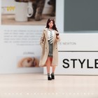 Diorama Scene Prop 1 18 Coffee Girl Beauty Doll Realistic Miniature Figure Toys