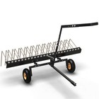 60  Steel Landscape Rake For Atvs And Utvs Durable And Corrosion Resistant