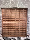 Vintage Printer Tray Typeset Drawer Wood W metal Drawer Runner Sold Individually