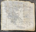 Ww2 Raf Silk Escape Map S2 S3 Balkans Greece Turkey Original Wwii Pilot Map