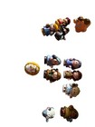 Fisher Price Little People Nativity Set On The Go  carry Case Figures Lunchbox