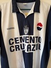 Men   s Pachuca Cf Vintage Jersey  23 Large Grande Football Soccer Shirt Pepsi