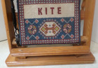 Vintage Tabletop Wood Weaving Loom Salesman Sample Wool Rug Persian Turkish