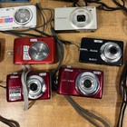 Lot Of Digital   Film Cameras For Parts   Repair  Sony  Nikon   Canon  Kodak Etc