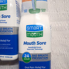 Smartmouth Mouth Sore Mouthwash Bad Breath Prevention Mint Af 16 Oz
