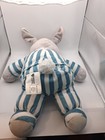 Kohls Cares Goodnight Moon Plush Bunny Rabbit 14  Striped Pajamas Stuffed Animal