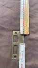 Antique Door Strike Plate Mortise Lock Old Vintage Door Hardware