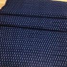 Textile Indigo Handwoven Bungo Ikat Vintage Fabric Handmade Ready To Use