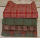 Hand Dyed Rug Hooking Wool Mill-dyed    padula Flower   4-pc  Collection 