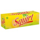 Squirt Caffeine Free Grapefruit Soda Pop  12 Fl Oz  12 Pack Cans Free Shipping  
