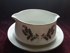 Kashima Christmas Holly Gravy Sauce Boat - Japan -  Free Shipping 