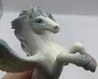 Used 2004 Schleich Glitter Rearing Pegasus Winged Horse Fantasy Figure Stallion