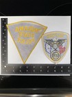 Lot Of 2 Indiana Police Patches State Police milford Obsolete