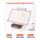 Uimoso 88 Lbs Digital Shipping Scale With 0 1 Oz Precision For Postal Use