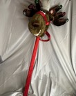 Vintage Dan Dee Animated Reindeer Hobbyhorse Christmas Plush Musical Rare