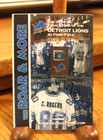 2004 Detroit Lions Pocket Schedule Roar   More Version