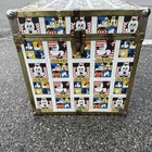 Rare Vintage Walt Disney Company Mickey And Minnie Toy Chest trunk 