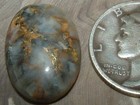 Purple Sage Gold Quartz Cabochon 8 Carats California Collector Stone