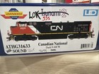 Ho Canadian National Dash 9-44cw  2600 Dcc Loksound Light Weathering