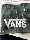 Vans Women Tie Dye Logo T Shirt Green New