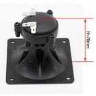 4x 3 25  Inch Flush Mount Square Super Horn Tweeter Speakers Car Home Audio Usa