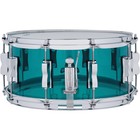 Ludwig Vistalite Acrylic Snare Drum - 14 X 6 5 In  Teal