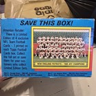 Empty 1986 Topps Football Wax Box Display