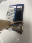 T812120 New Genuine Epson 812 Black Ink Cartridge 08 2027