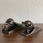 Set Of Two  2  Vintage Stanley Hand Wood Planers Smooth Bottom Small No 9-1 2