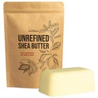 Raw Shea Butter     100  Pure Unrefined African Shea Butter  1 Lb Block   Deep    