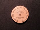 1969 Clayton  New York Wooden Nickel Token- Northern Ny Coin Club Coinarama Coin
