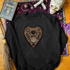 Planchette Heart Spirit Board Sweatshirt Pagan Occult Clothing Gifts For Witches