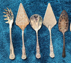 Vtg Mixed Lot Of 33 Silverplate Flatware Items  Rogers Reed Sheffield Holmes  